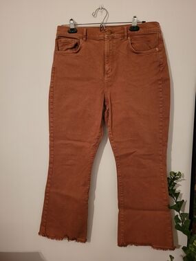 LOFT Terracotta High-Rise Jeans